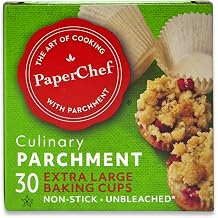 PaperChef 781147283005 Cream Cupcake Cases