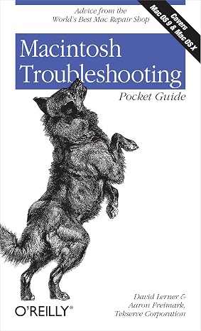 Macintosh Troubleshooting Pocket Guide