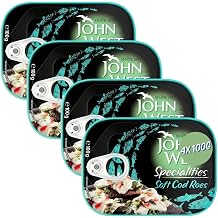Cod Roes Bundle Consisting of John West Soft Cod Roes 100g (4 Pack)