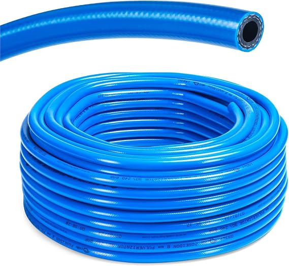 20 Metre Basınçlı İlaçlama Hortumu 240 Bar 8 mm Ağaç Bitki Yaprak Sebze Meyve Tarım Ziraat Hortum