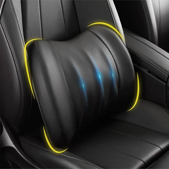 Lofty Aim Lumbar Support Pillow for Car, Car Seat Back Support for Driving