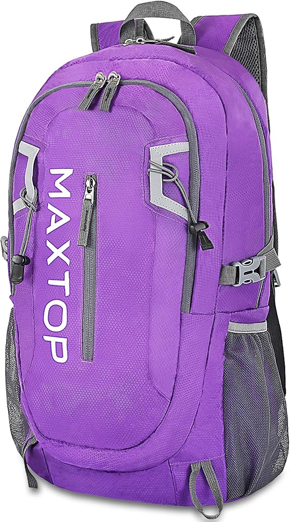 MAXTOP 40L Ultra Lightweight Packable Backpack Foldable Rucksack Water Resistent For Men Women Kids Outdoor Camping Hiking Travel Daypack Handy Durable
