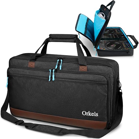 ORKELS DJ Controller Case for DDJ-FLX10, DDJ-GRV6, DDJ-REV5, DDJ-REV7, DDJ-FLX6-GT, DDJ-800, XDJ-RR, DDJ-1000SRT, RX, S8, DDJ SX, SX2, SX3, Inpulse 500 DJ Controller