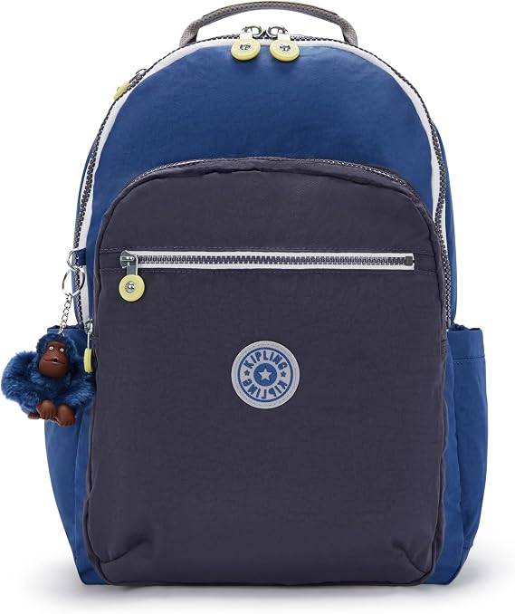 Kipling SEOUL Large Backpack, Fantasy Blue Bl (Blue)