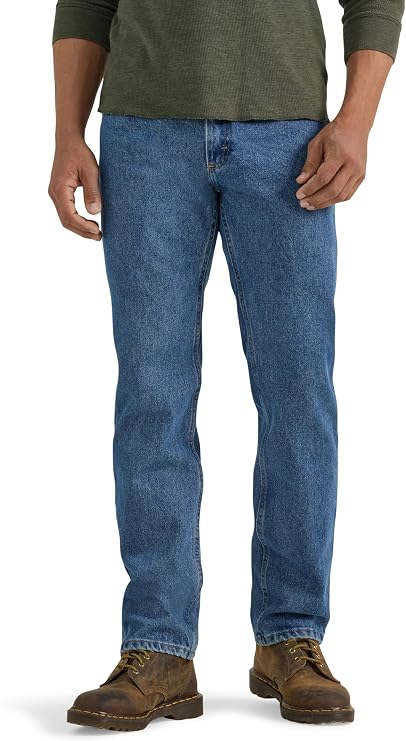 Wrangler Authentics Men's Classic 5-Pocket Relaxed Fit Cotton Jean