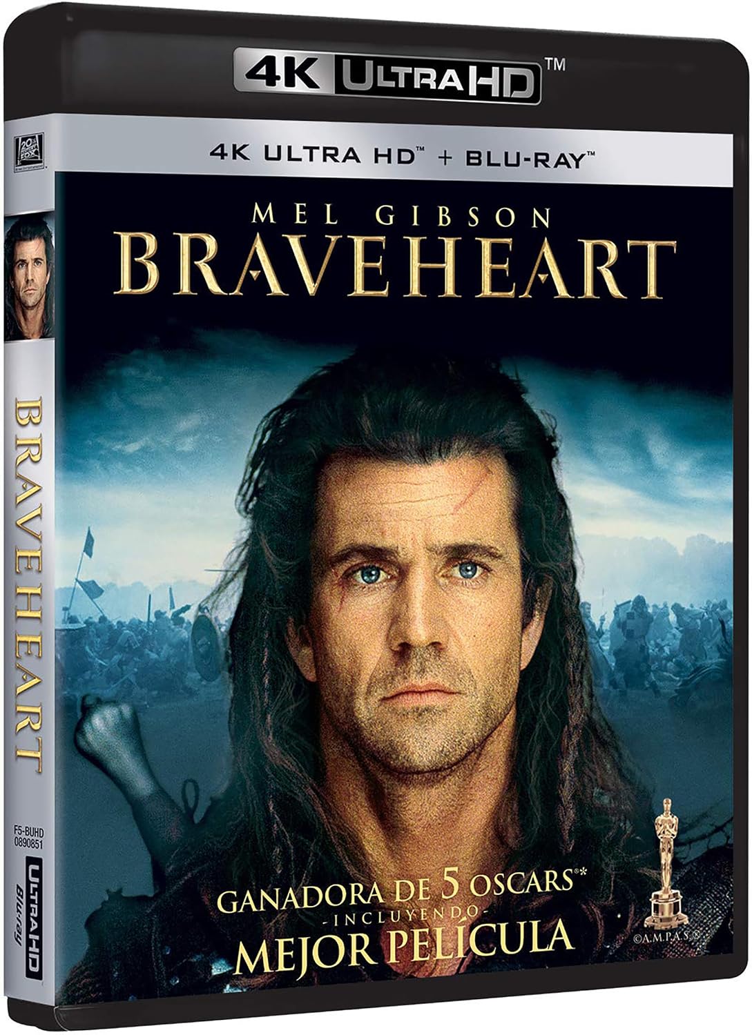Braveheart (1995) (Mel Gibson) (4K UHD + Blu-ray)