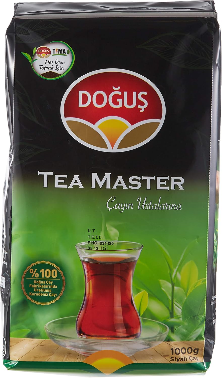 Doğuş Tea Tea Master Black Tea 1000 Gr