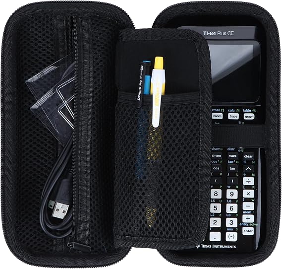 Hard Case for Texas Instruments TI-84 Plus CE Graphing Calculator