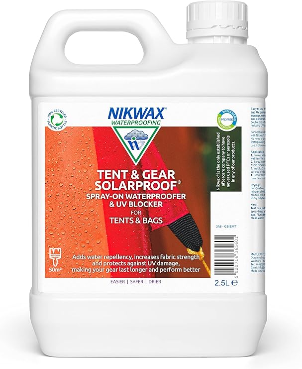 Nikwax Tent And Gear Solarproof Spray-On Tent Waterproofer