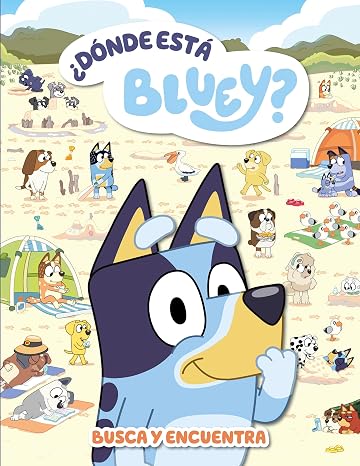 Bluey. Libro juguete - ¿Dónde está Bluey? (edición en español): Busca y encuentra (Pequeños curiosos)