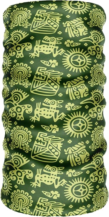 e taktik ® DeBuff Collar Ethnic Maya Symbol Boyunluk Bandana