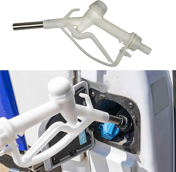 Cost Wise Ad-Blue Gravity fed Fuel delivery Gun Nozzle with Stainless Steel Nozzle for use with 25mm Hose,