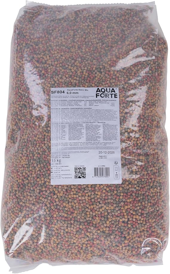 AquaForte High-Quality Basic Fish Food transparent