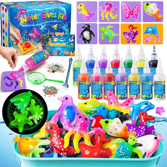JOPSHEEN Magic Water Elf Kit for Kids - Aqua Fairy with 14 Colours