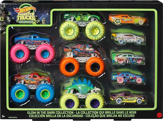 Hot Wheels® Monster Trucks Karanlıkta Parlayan Araçlar Paketi