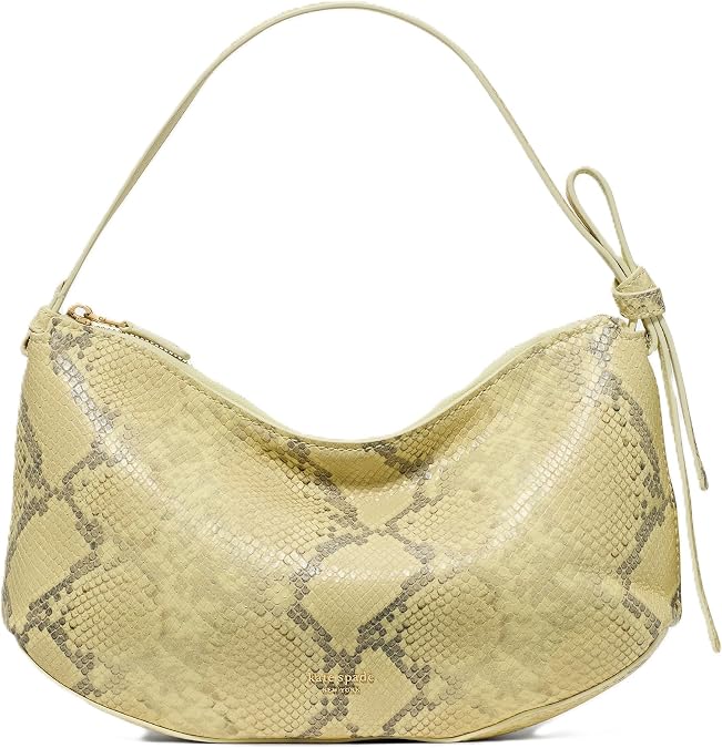 kate spade new york Loop Snake Embossed Leather Shoulder Bag