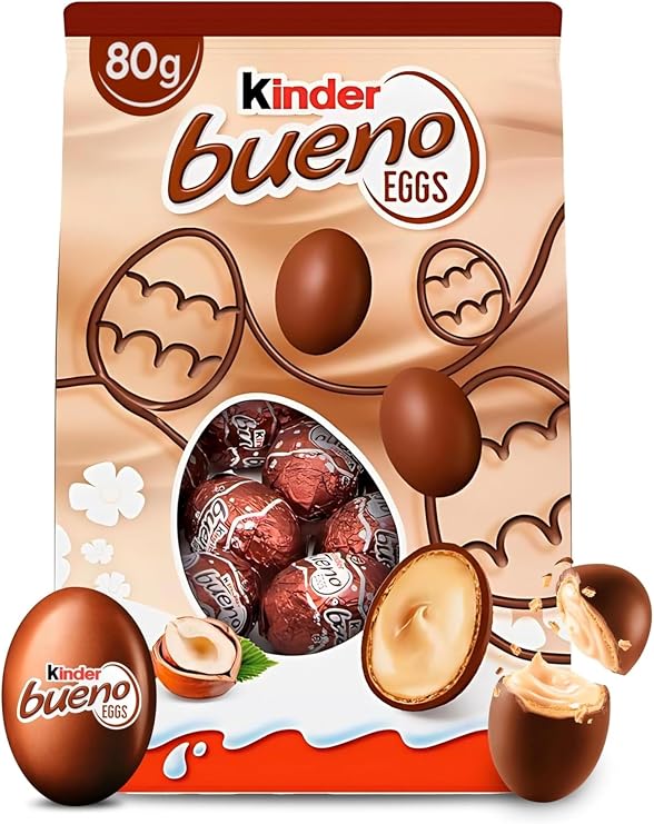 Kinder Bueno Mini Eggs Pouch, 80g