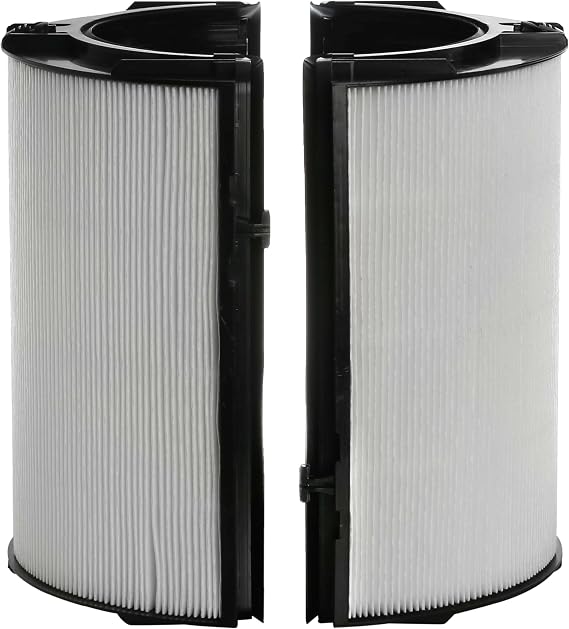 QPRO 360° HEPA Glass Filter Compatible With Dyson TP09 Purifier Cool Formaldehyde, PH03 Humidify & Cool Air Purifier Desk, Tower Fan