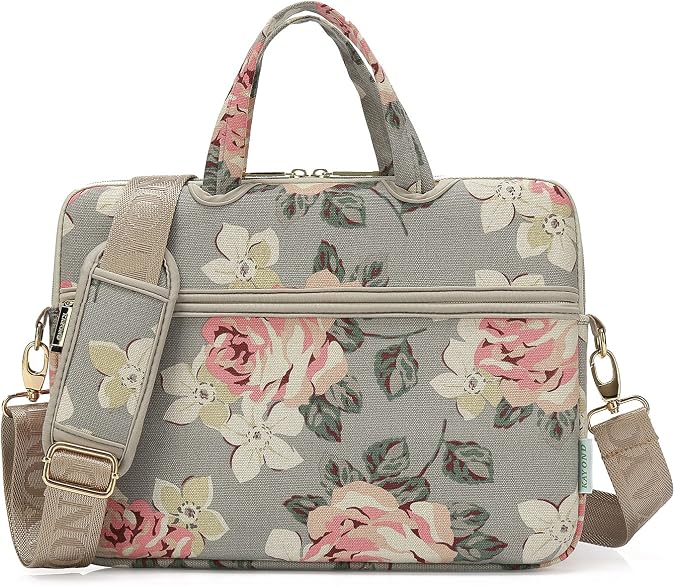 kayond Watercolor orchid computer laptop shoulder bags for 13-15 Inch