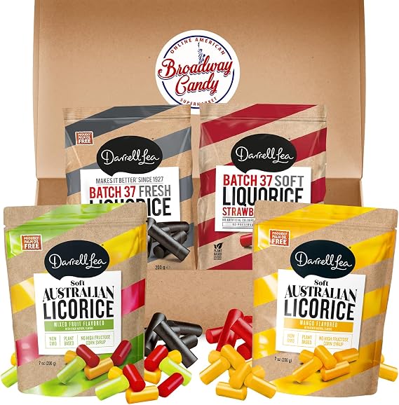 Darrell Lea Liquorice Variety (4 Pack)