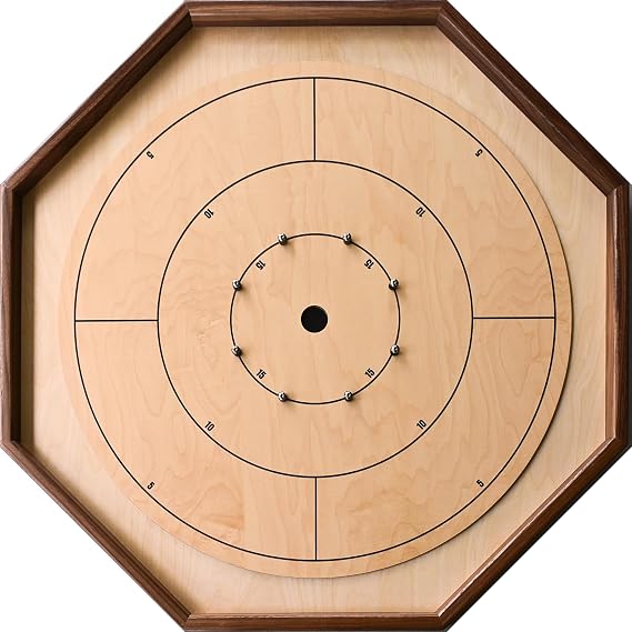 Deluxe - Traditional Octagon Croquinol Board Game Set