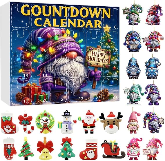 Countdown Calendar 24 Days Countdown Calendar