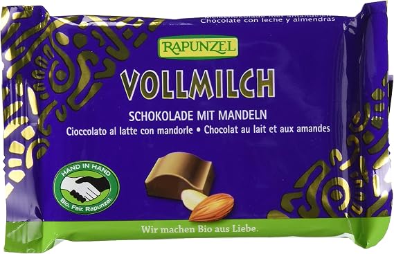 Rapunzel Snack Chocolate Milk-Almend.Rapunz 100G 400g