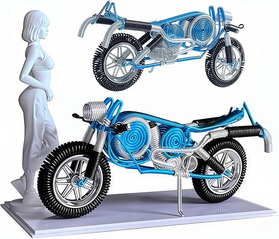 Handmade Motorcycle Model , Desk & Bookshelf Decor, Boyfriend & Father Gift