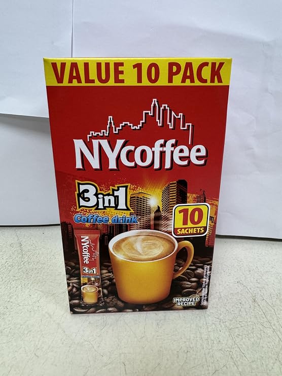 NY Coffee Instant Coffee Sachets 140g (80 Sachets) - Box of 8