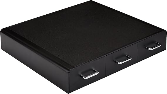 Amazon Basics Coffee Pod Storage Drawer for K-Cup Holds 36 Pods, Black