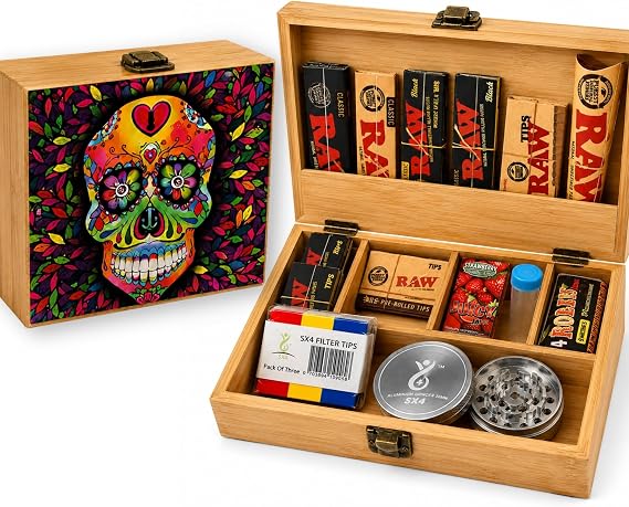 RAW, Rolling, Box, Kit, Smoking Accessories, Gift Set #1, Organiser