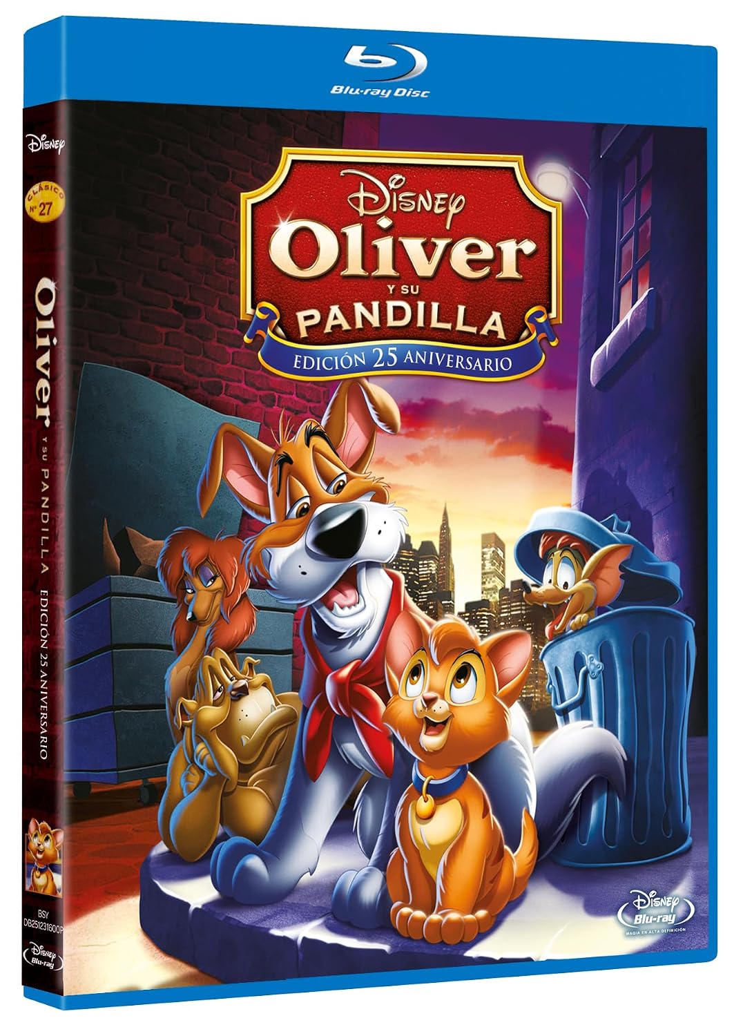 Oliver y Su Pandilla (Oliver & Company) (1988) (Blu-ray)