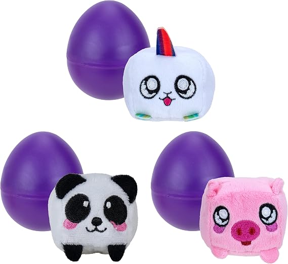 ROBLOX Collection: Bubblegum Simulator Micro Plush Mystery 3 Pack Includes 3 Exclusive Virtual Items