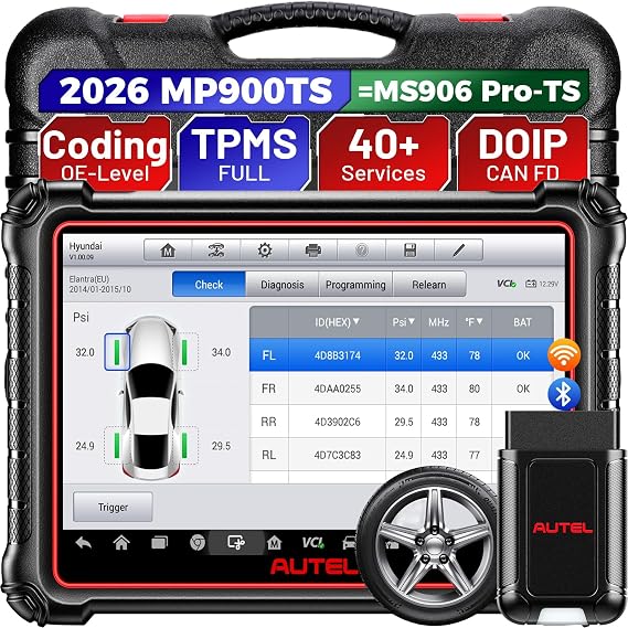 Autel MaxiPRO MP900-TS OBD2 Scanner With TPMS Relearn/Reset/Programming