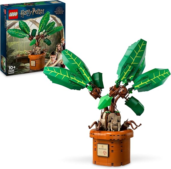 LEGO Harry Potter Adamotu 76433 – 10 Yaş ve Üzeri Harry Potter Seven Kız ve Erkek Çocukları için Koleksiyonluk Saksılı Adamotu Oyuncak Figürü Yapım Seti, Çocuklar için Doğum Günü Hediyesi (579 Parça)