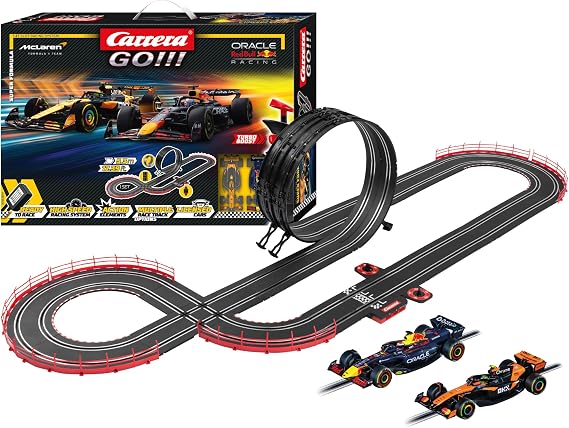 Carrera Racing Track Toy GO!!! Super Formula Max Verstappen McLaren