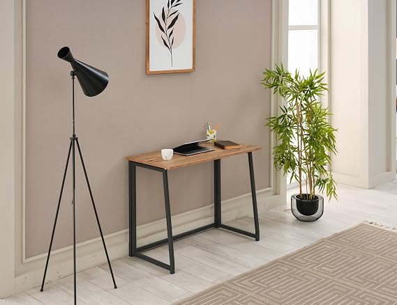 Arpelia Tek Kanatlı Katlanır Masa 100X50X75 Siyah