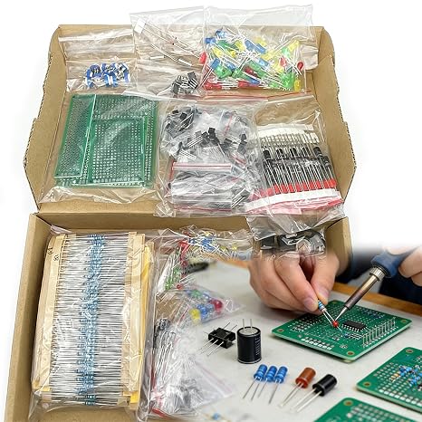 1900PCS Electronics Components Kit LED Diode
