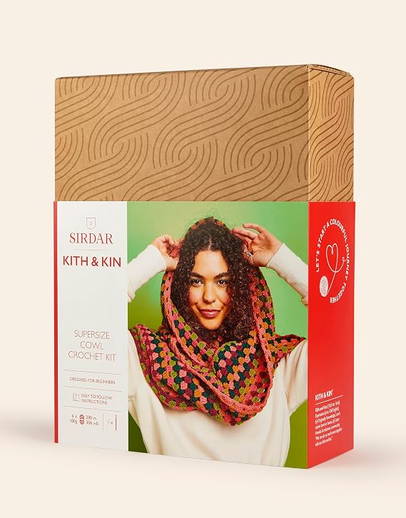 Sirdar Kith & Kin, Oversize Cowl Crochet Kit