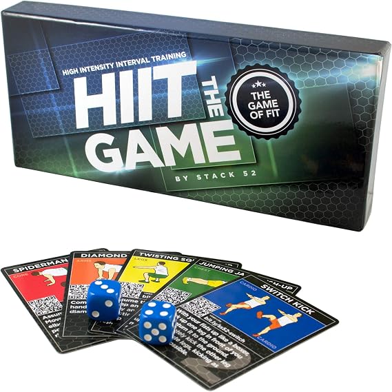 Stack 52 HIIT Interval Workout Game. Designed by Military Fitness Expert.