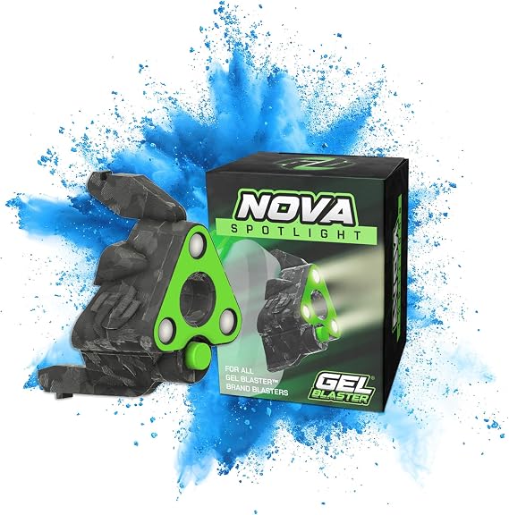 Gel Blaster Nova Light Attachment - LED Tip for Surge & Starfire, 14+