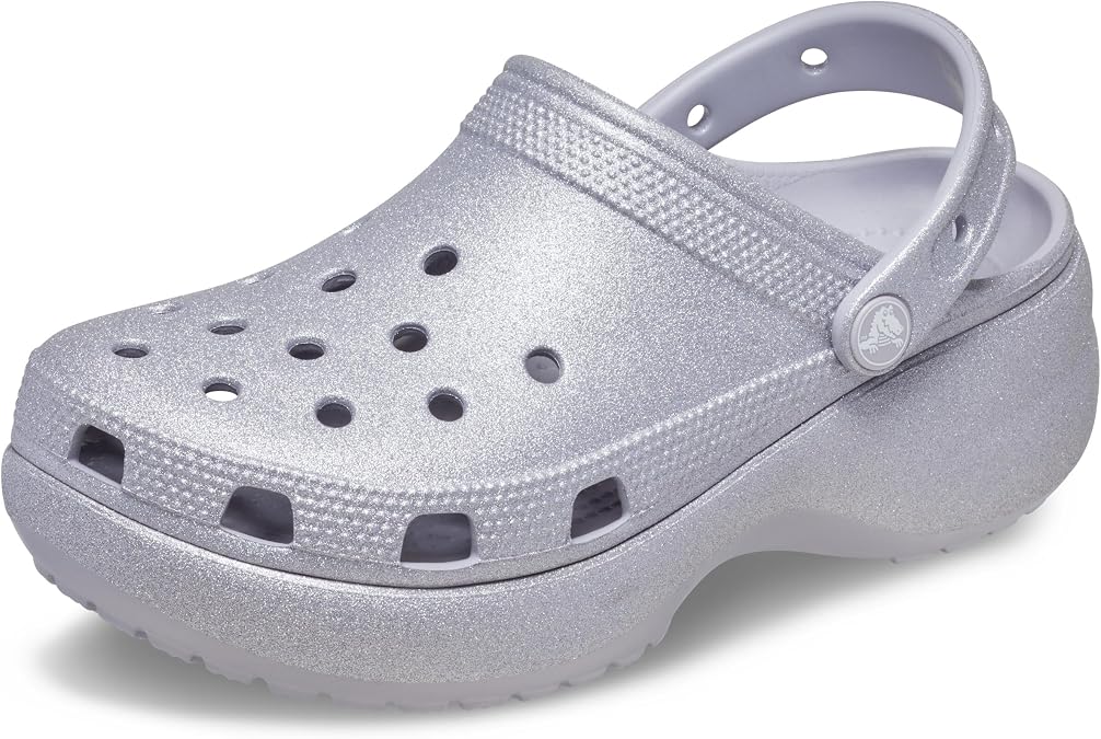 Crocs Women's Classic Platform Glitter Clog