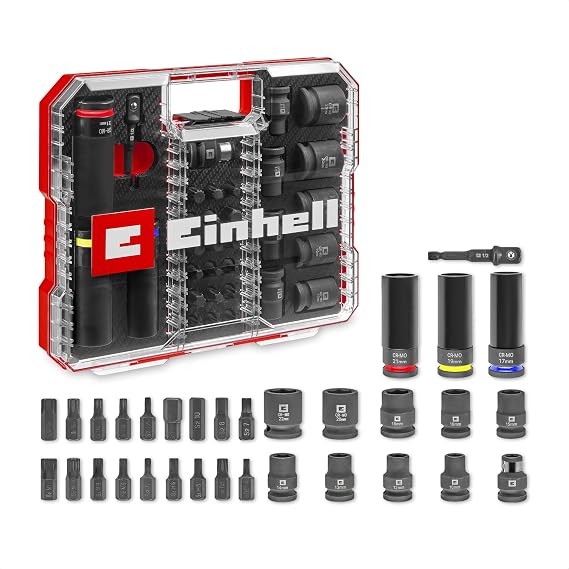 Einhell XL-CASE 32 Parça Otomotiv Darbeli Lokma ve Bit Ucu Seti 49109288
