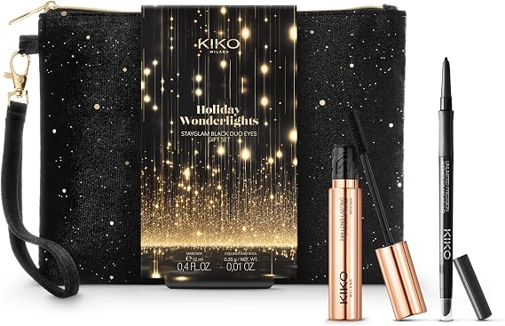 Kiko Makyaj Setleri - Holiday Wonderlights Stayglam Black Duo Eyes Gift Set