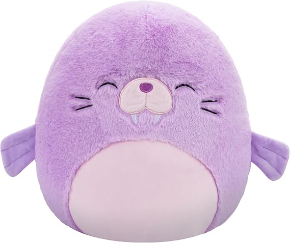 Squishmallows FuzzAMallows plush Winnie la morsa morada 30 cm - rare original exclusive 2024