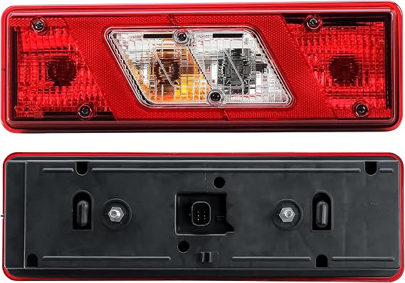 Replacement Passenger Left Side N/S Rear Back Stop Tail Light Lamp for Ford Transit Mk8 Truck Chassis Cab Tipper Pickup Lution 2014-2026
