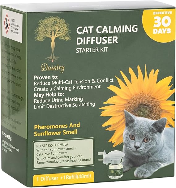 Cat Calming Pheromone Diffuser 48ml 30-Day Starter Kit