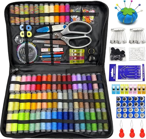Sewing Kit Thread of 66 Colours, 305 Professional Sewing Accessories