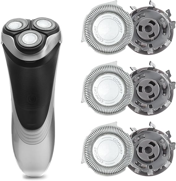 3 Pack Replacement Shaver Heads for Philips Series