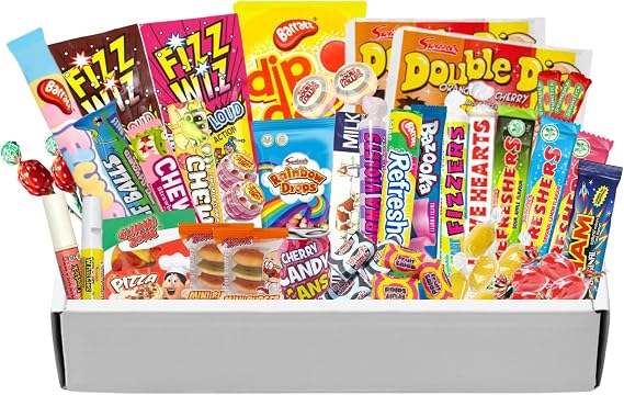 Retro Sweets Gift Box - Retro Sweets Hamper